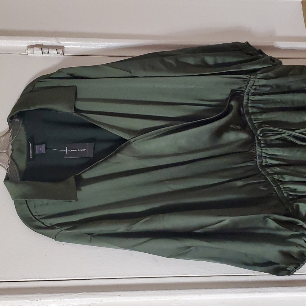 Ashley Stewart Satin Jumpsuit